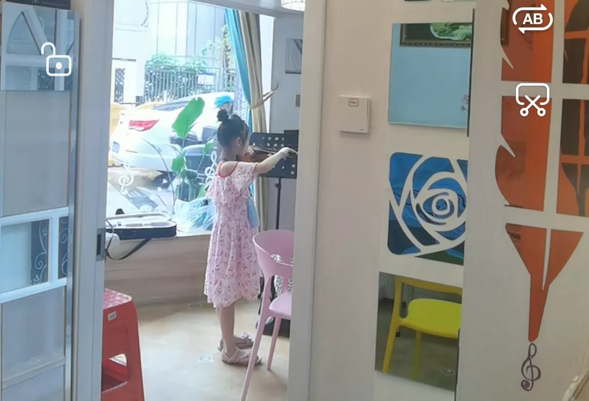 小提琴学员