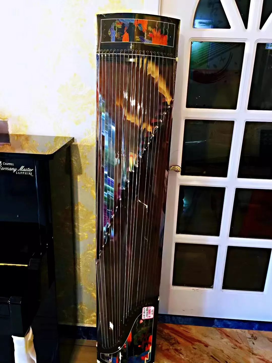 景泰蓝工艺-大风古筝（清仓）